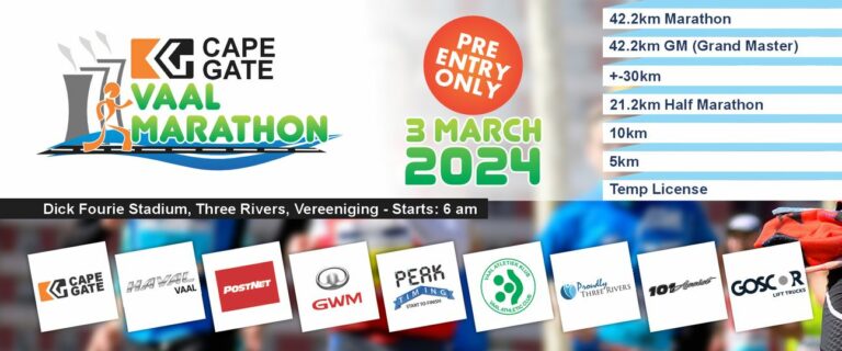 Rubica Coffee - Exciting news, we will be at this year’s Cape Gate Vaal Marathon