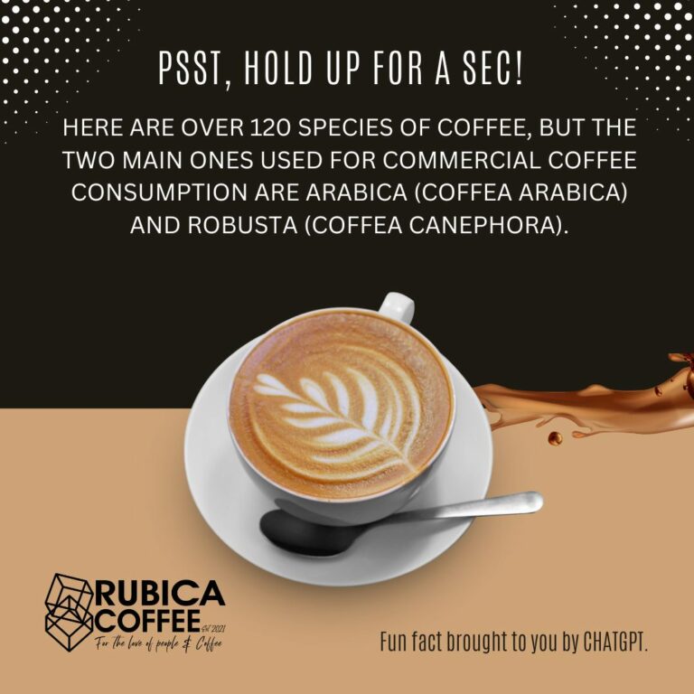 Rubica Coffee Fun fact did you know there are over 120 species of coffee