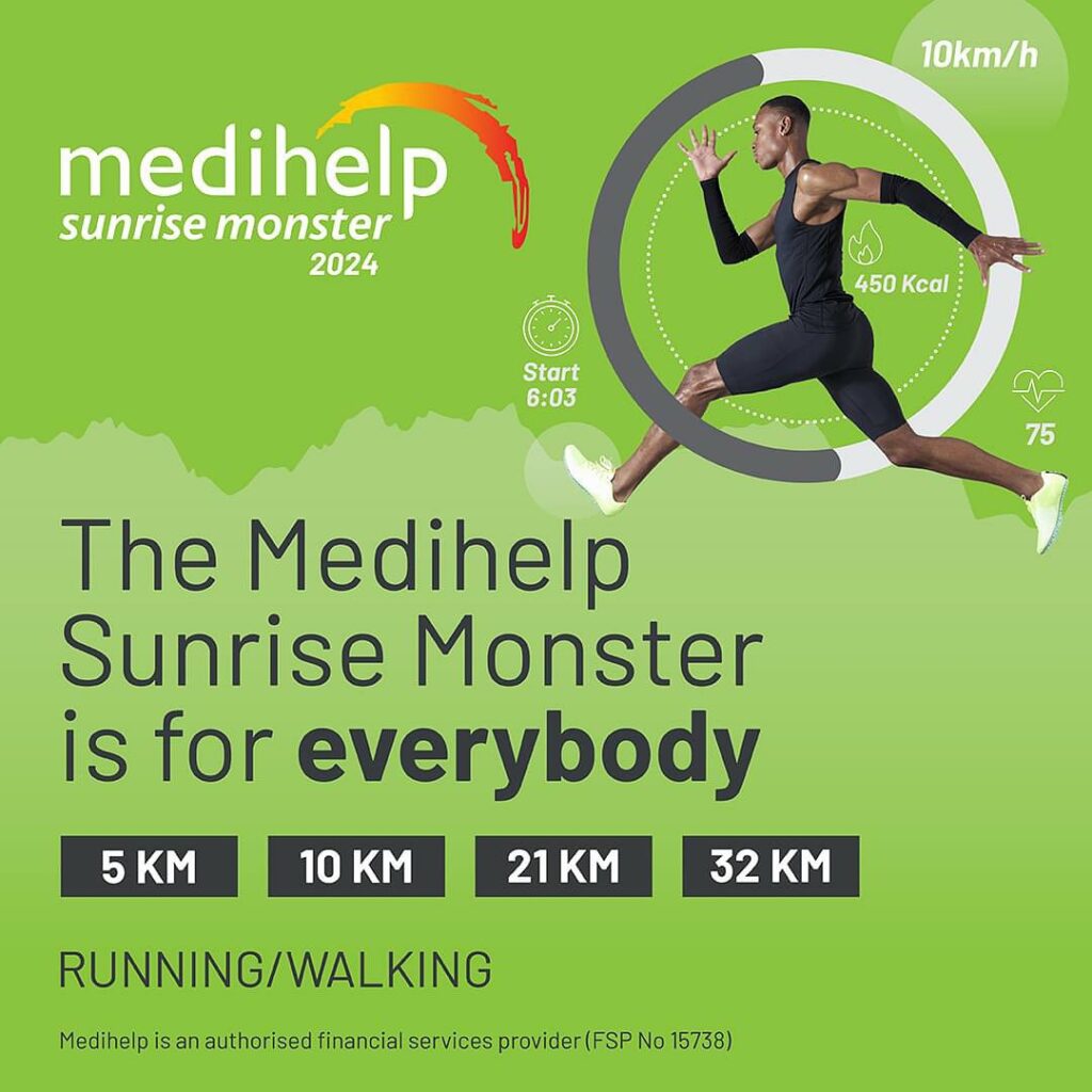 Rubica Coffee at this year’s Medihelp Sunrise Monster